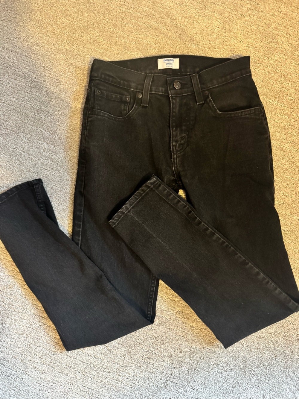 Denizen from Levi's Black jeans